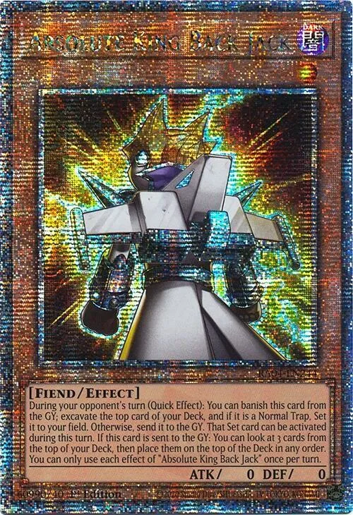 Absolute King Back Jack - Quarter Century Secret Rare