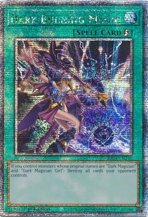 Dark Burning Magic - Quarter Century Secret Rare