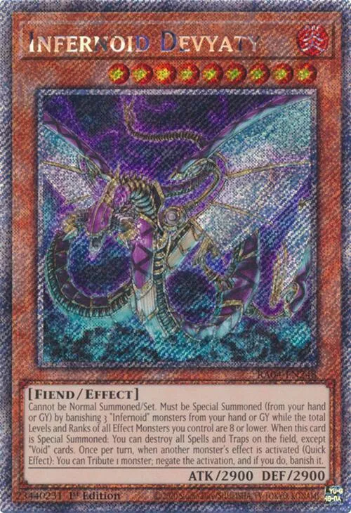 Infernoid Devyaty - Platinum Secret Rare