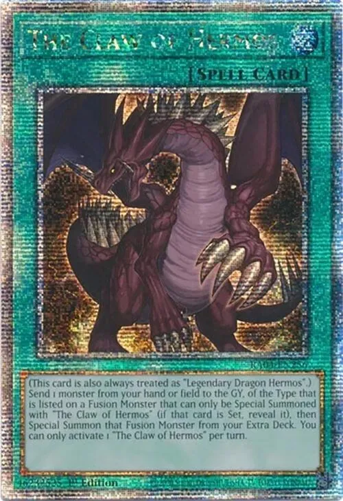 The Claw of Hermos - Quarter Century Secret Rare