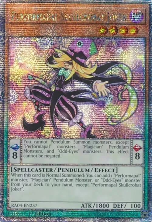 Performapal Skullcrobat Joker - Quarter Century Secret Rare