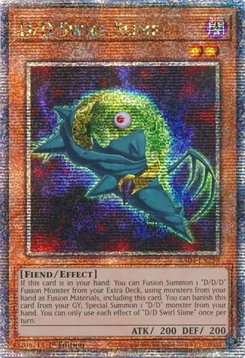 D/D Swirl Slime - Quarter Century Secret Rare
