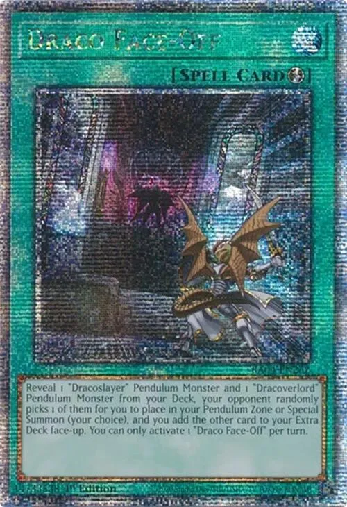 Draco Face-Off - Quarter Century Secret Rare