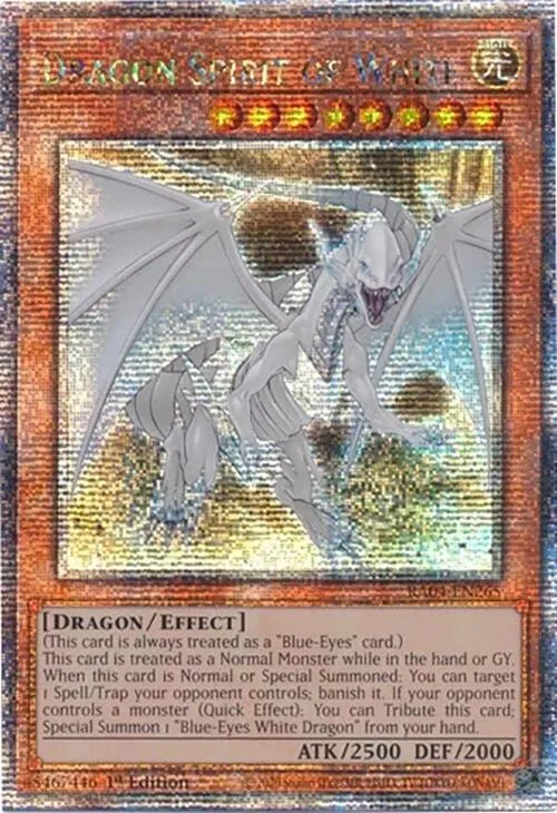 Dragon Spirit of White - Quarter Century Secret Rare