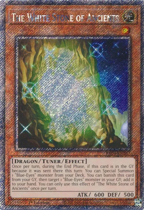 The White Stone of Ancients - Platinum Secret Rare