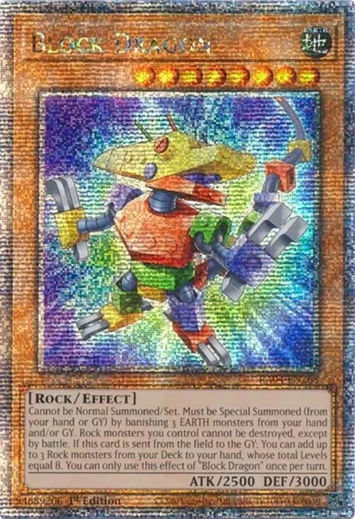 Block Dragon - Quarter Century Secret Rare