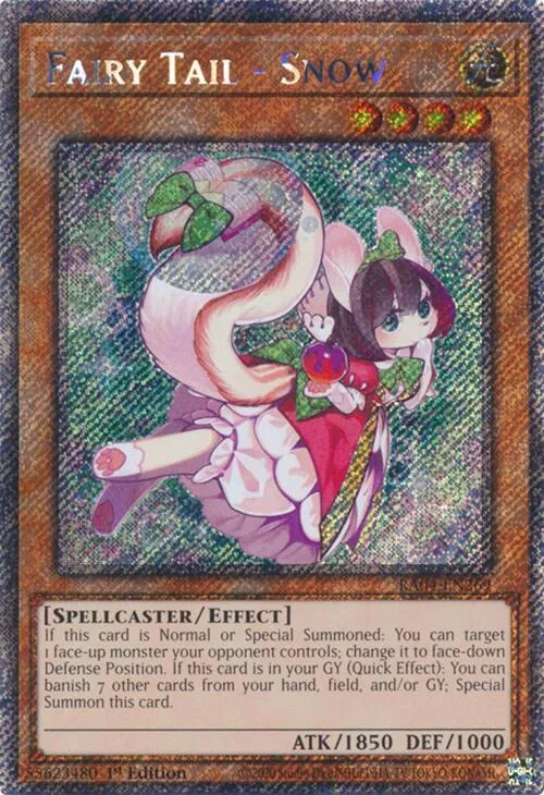 Fairy Tail - Snow - Platinum Secret Rare