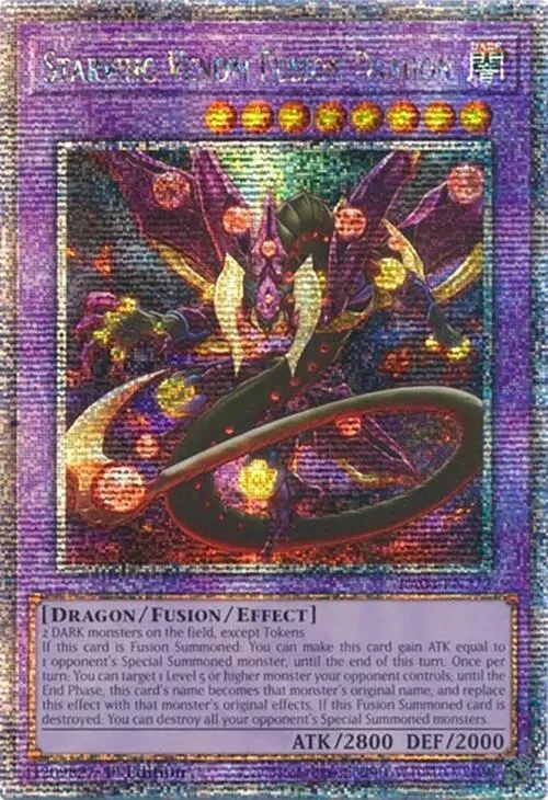 Starving Venom Fusion Dragon - Quarter Century Secret Rare