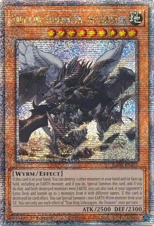 True King Lithosagym, the Disaster - Quarter Century Secret Rare