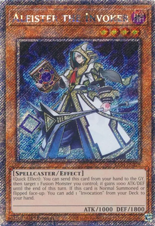 Aleister the Invoker - Platinum Secret Rare