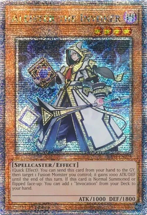 Aleister the Invoker - Quarter Century Secret Rare