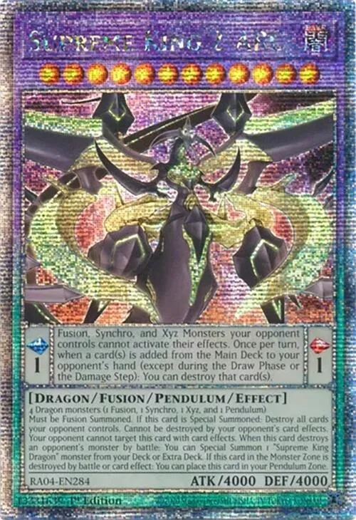 Supreme King Z-ARC - Quarter Century Secret Rare