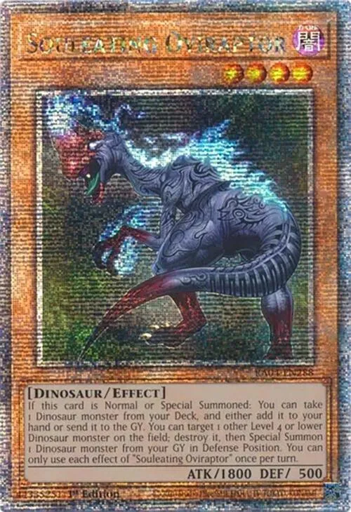 Souleating Oviraptor - Quarter Century Secret Rare