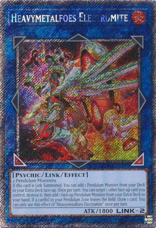 Heavymetalfoes Electrumite - Platinum Secret Rare