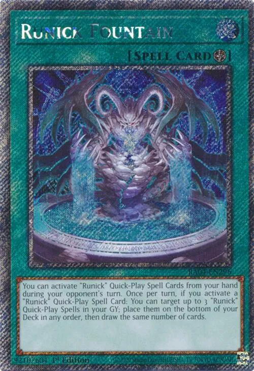 Runick Fountain - Platinum Secret Rare