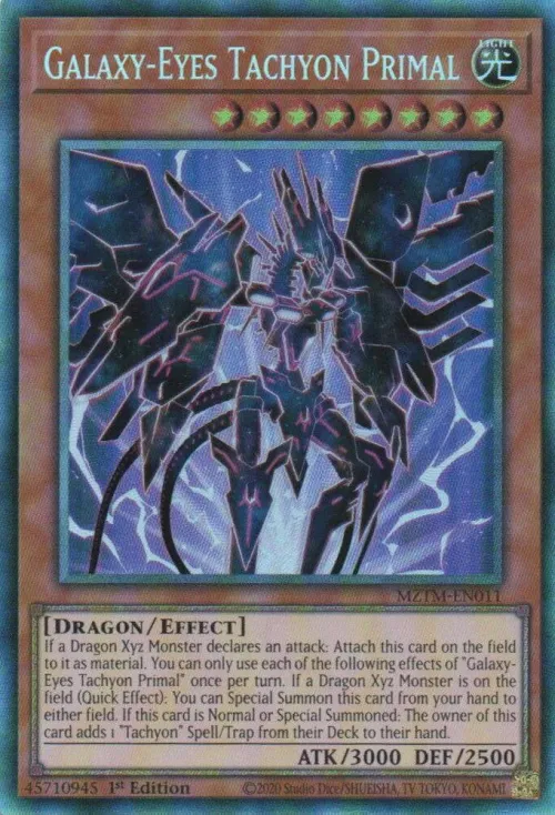 Galaxy-Eyes Tachyon Primal - Cr