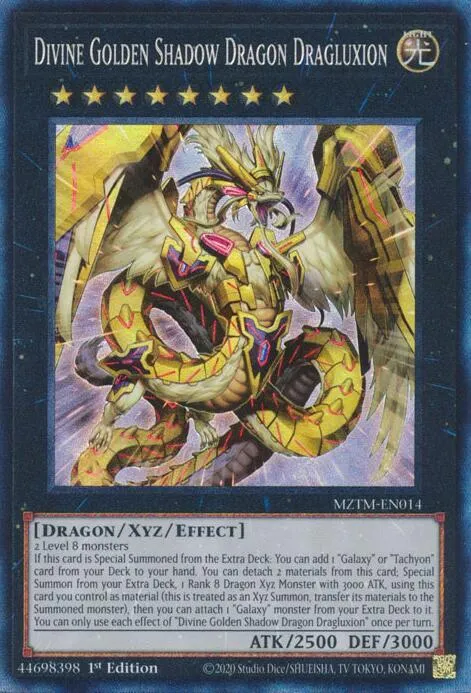 Divine Golden Shadow Dragon Dragluxion - Cr
