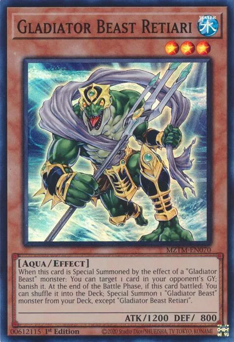 Gladiator Beast Retiari - 1st Edition