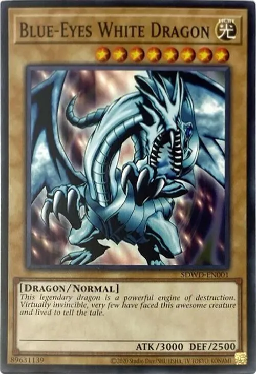 Blue-Eyes White Dragon - Unlimited Misprint