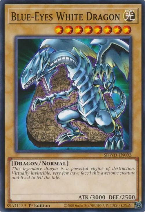Blue-Eyes White Dragon - 1st Edition