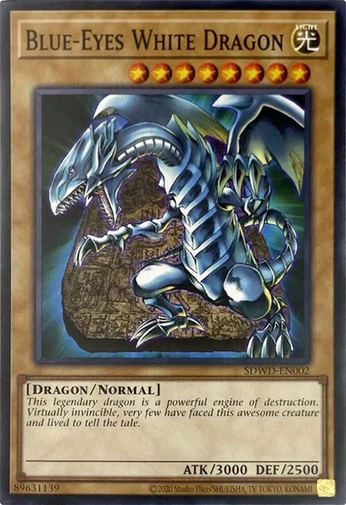 Blue-Eyes White Dragon - Unlimited Misprint