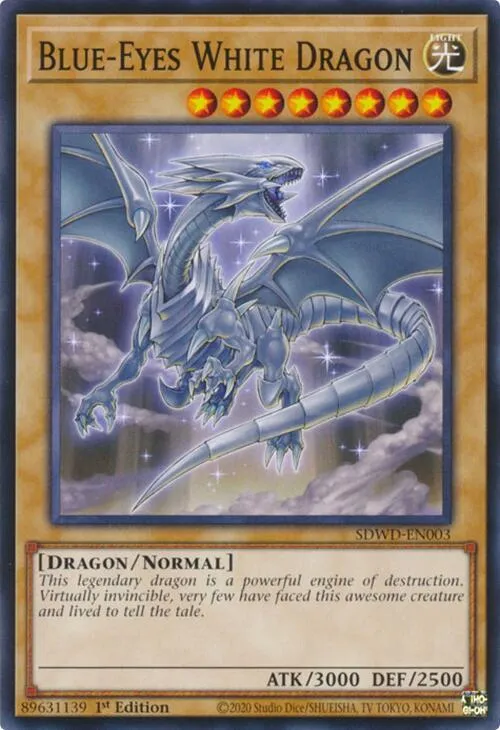 Blue-Eyes White Dragon - 1st Edition