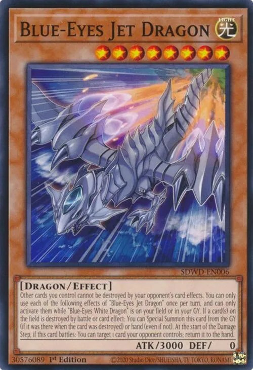 Blue-Eyes Jet Dragon - Unlimited