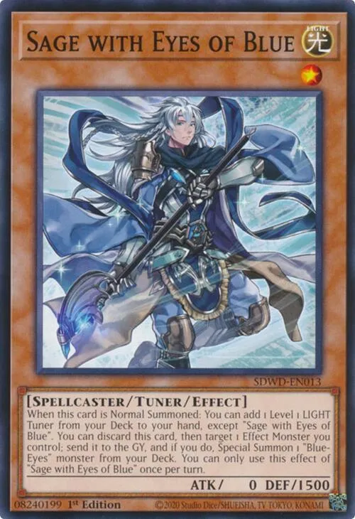 Sage with Eyes of Blue - 1st Edition
