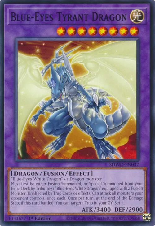 Blue-Eyes Tyrant Dragon - Unlimited