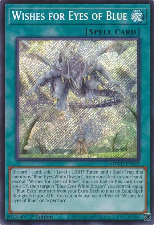 Wishes for Eyes of Blue - Secret Rare Unlimited