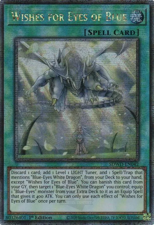 Wishes for Eyes of Blue - Quarter Century Secret Rare Un