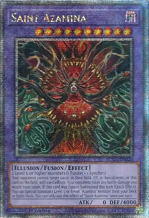 Saint Azamina - Quarter Century Secret Rare