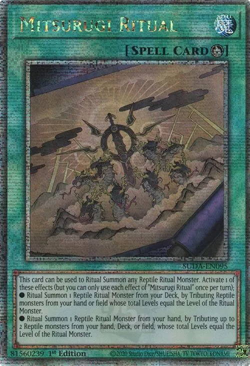 Mitsurugi Ritual - Quarter Century Secret Rare