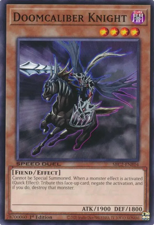 Doomcaliber Knight - 1st Edition