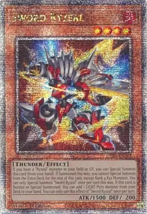 Sword Ryzeal - Quarter Century Secret Rare