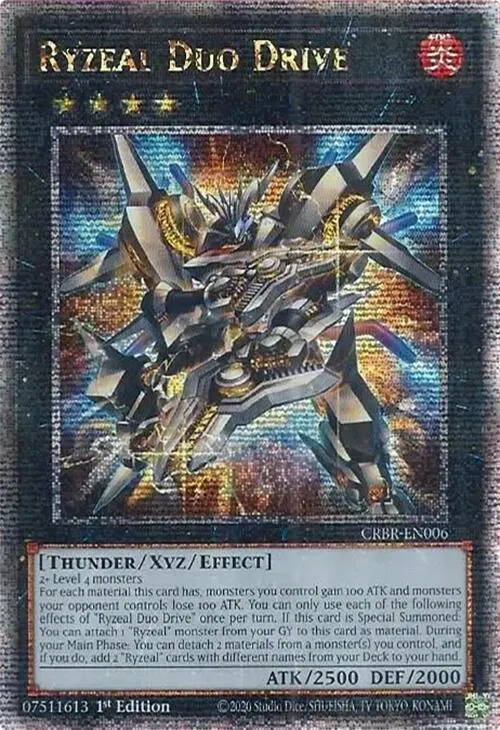 Ryzeal Duo Drive - Quarter Century Secret Rare