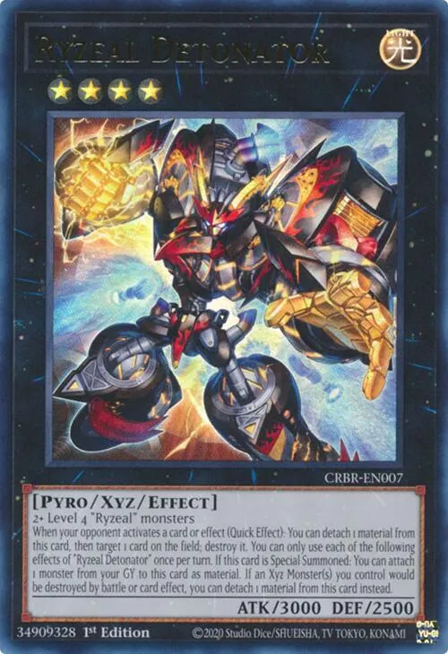 Ryzeal Detonator - 1st Edition