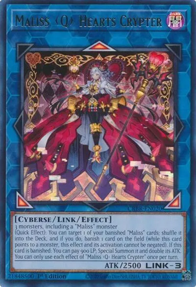 Maliss Q Hearts Crypter - 1st Edition