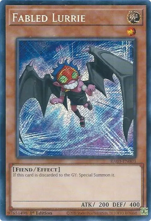 Fabled Lurrie - Secret Rare