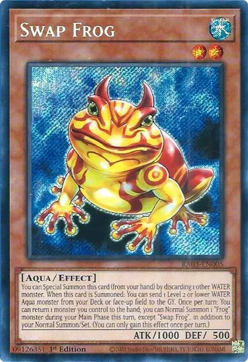 Swap Frog - Secret Rare
