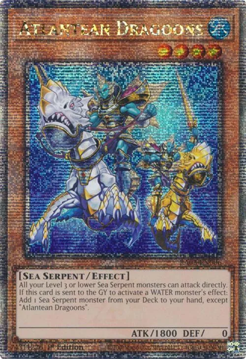 Atlantean Dragoons - Quarter Century Secret Rare