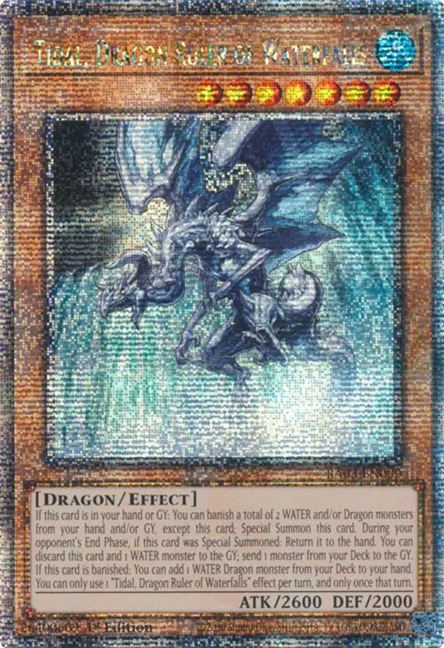 Tidal, Dragon Ruler of Waterfalls - Quarter Century Secret Rare