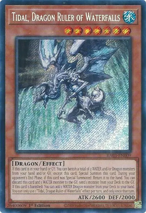 Tidal, Dragon Ruler of Waterfalls - Secret Rare