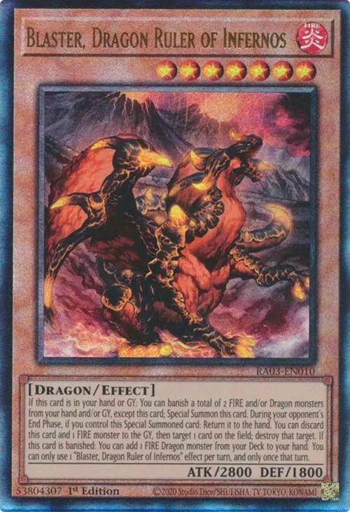 Blaster, Dragon Ruler of Infernos - Pur