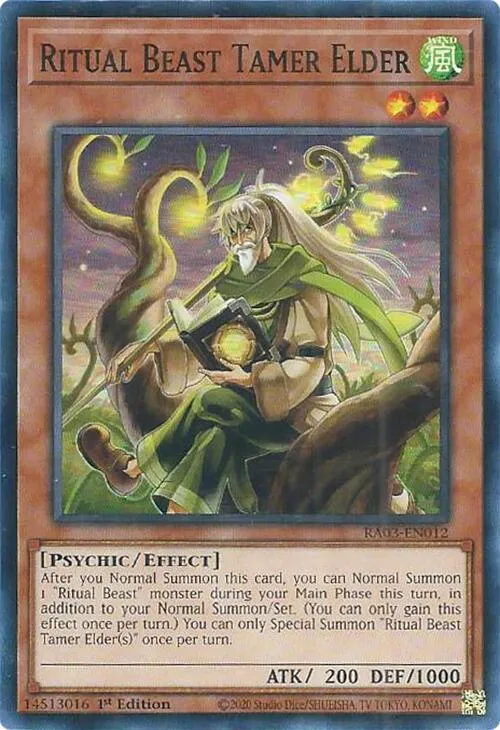 Ritual Beast Tamer Elder - 1st Edition