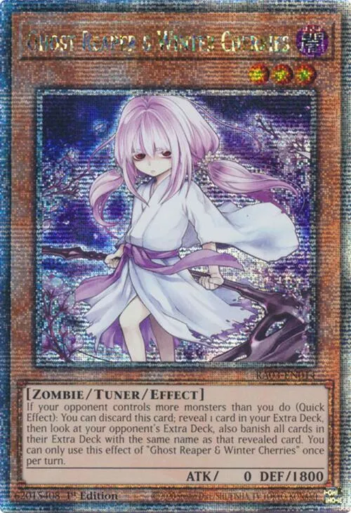 Ghost Reaper & Winter Cherries - Alternate Art Quarter Century 