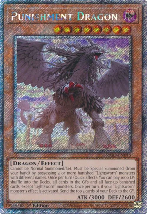Punishment Dragon - Platinum Secret Rare