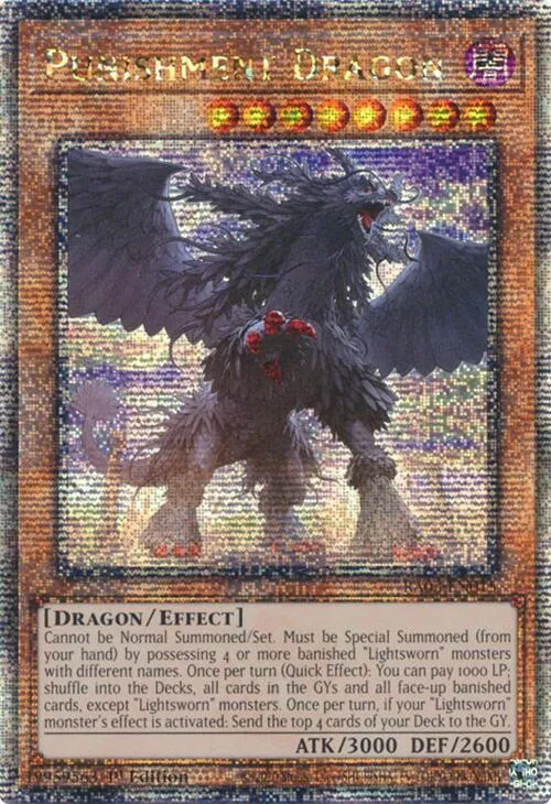 Punishment Dragon - Quarter Century Secret Rare