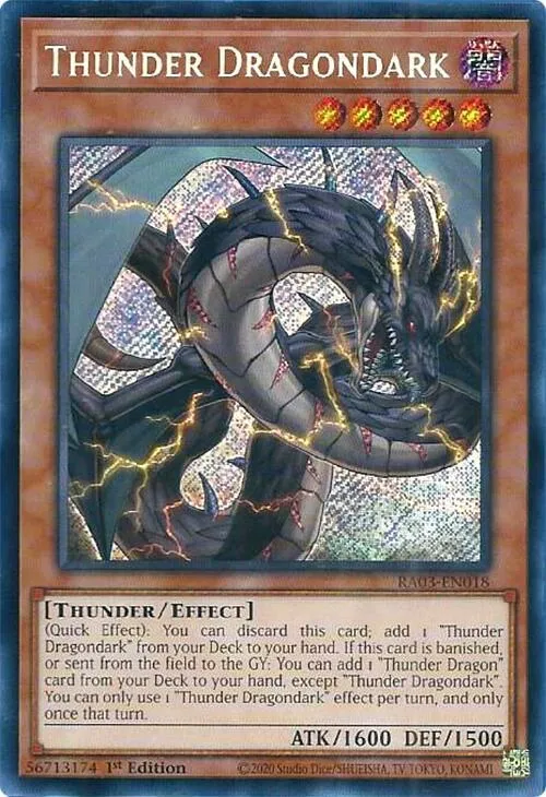 Thunder Dragondark - Secret Rare