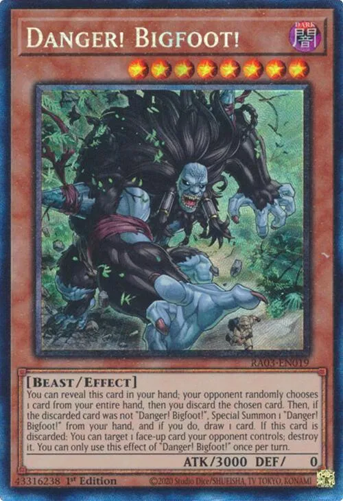 Danger! Bigfoot! - Pcr